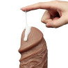 LoveToy Gode vibrant Chubby Dildo 23 x 6.5 cm Marron